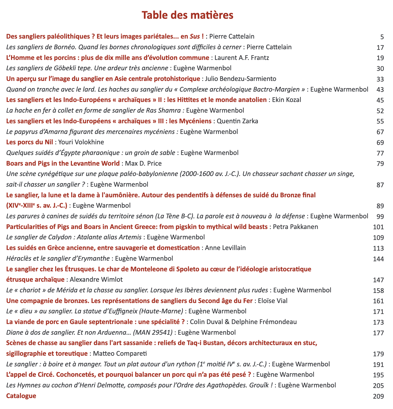Sangliers et Cochons dans la Préhistoire et l'Antiquité – Image 2