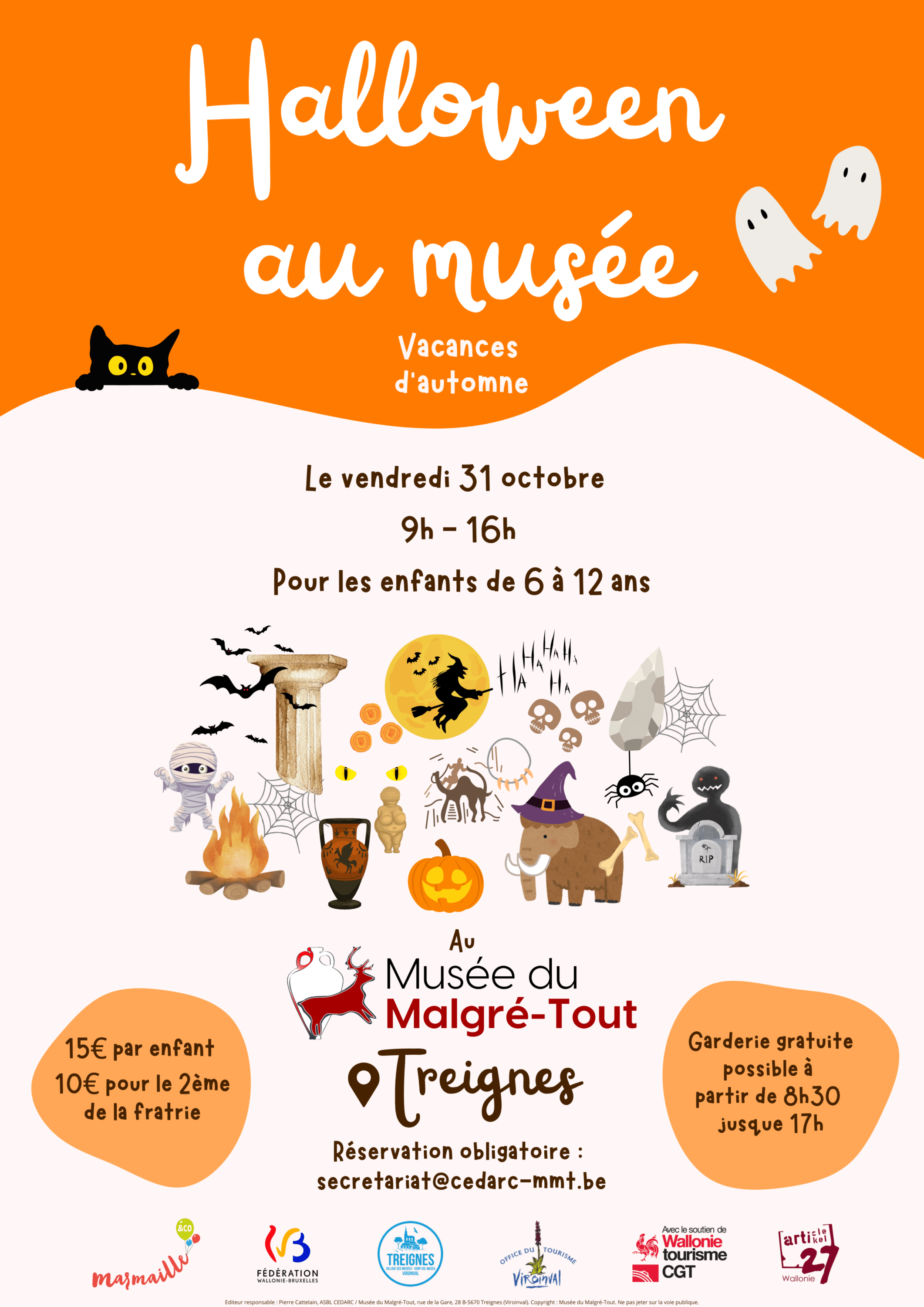 Halloween au musée du Malgré-Tout Archéologie