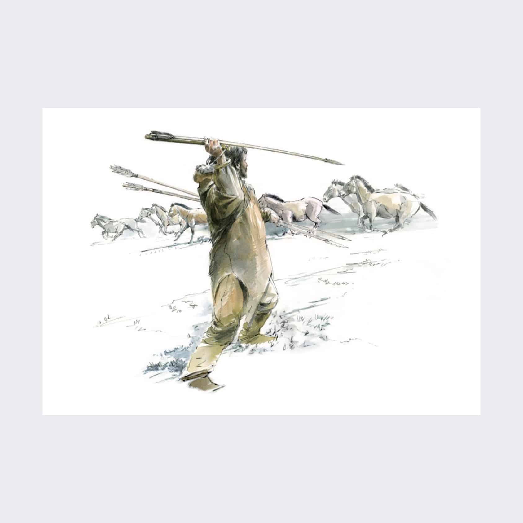 Magnet Chasse aux chevaux